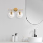 Opviq Roe - 10730 Lámpara de Pared Oro Brillante